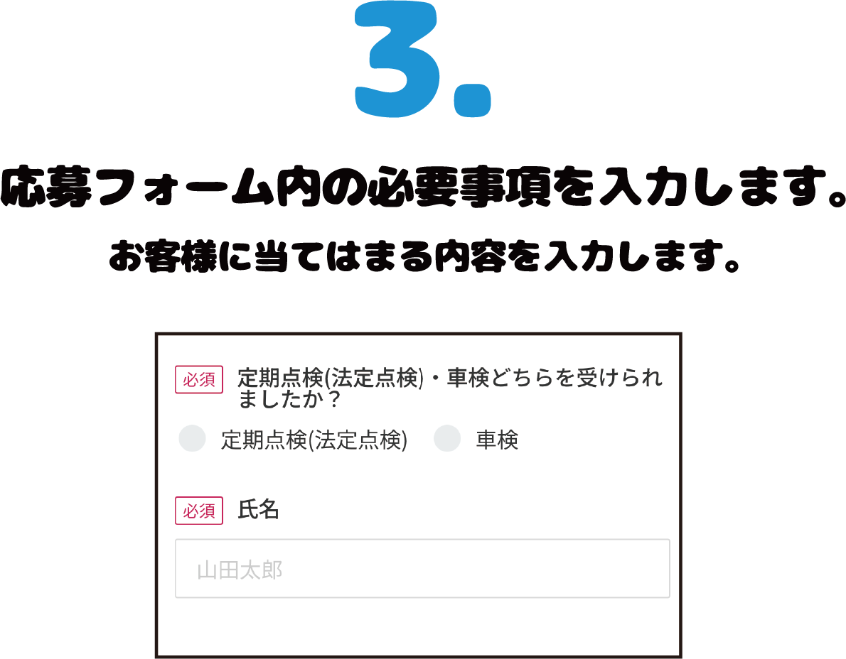 当選者の発表について